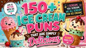 150+ Ice Cream Puns That Are Simply Delicious