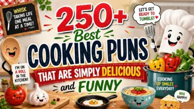 250+ Best Cooking Puns That Are Simply Delicious and Funny