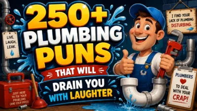250+ Plumbing Puns That Will Drain You With Laughter