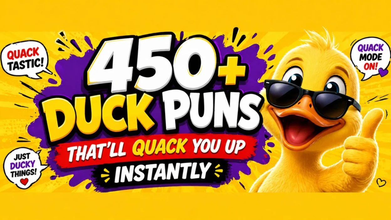 450+ Duck Puns That’ll Quack You Up Instantly