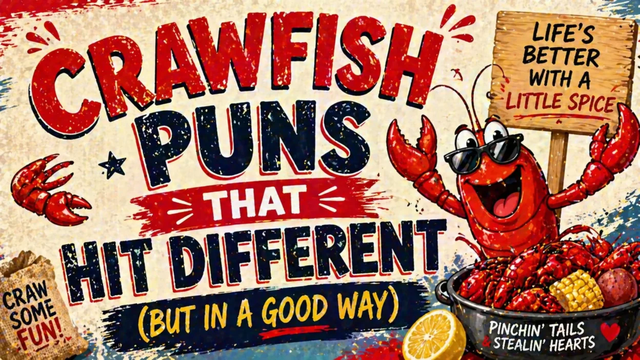 Crawfish Puns That Hit Different (But in a Good Way)