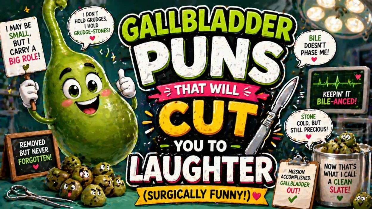 Gallbladder Puns That Will Cut You to Laughter (Surgically Funny!)