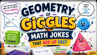 Geometry of Giggles Math Jokes That Add Up Fast