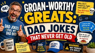 Groan-Worthy Greats: Best Dad Jokes That Never Get Old