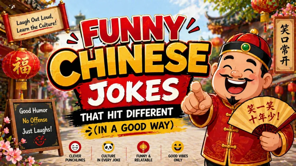 Funny Chinese Jokes That Hit Different (In a Good Way)