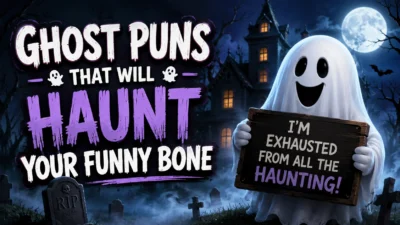 Ghost Puns That Will Haunt Your Funny Bone
