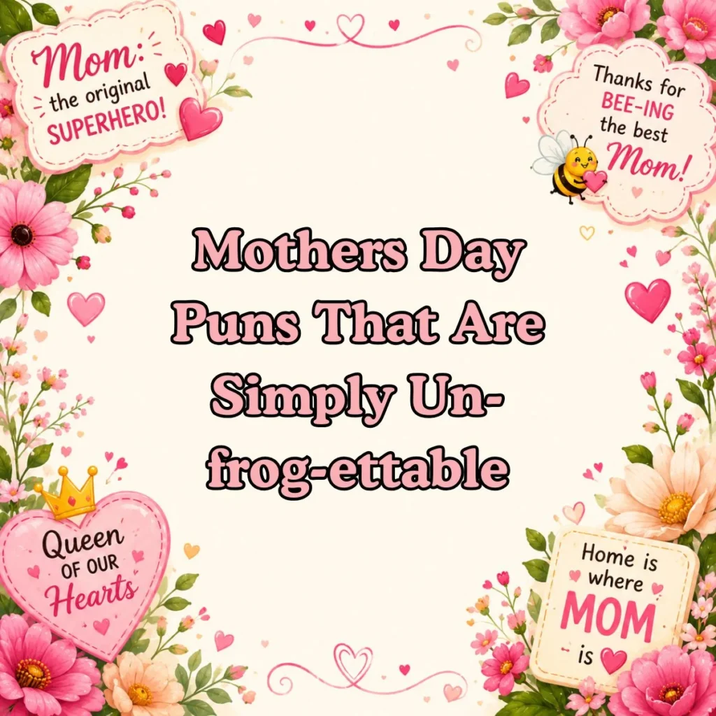 Mothers Day Puns That Are Simply Un-frog-ettable