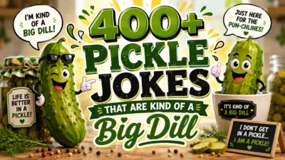 400+ Pickle Jokes That Are Kind of a Big Dill