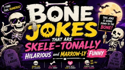 Bone Jokes That Are Skele-tonally Hilarious and Marrow-ly Funny