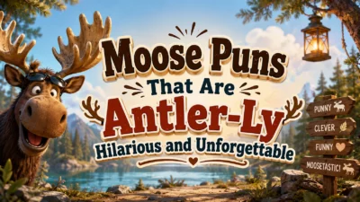 Moose Puns That Are Antler-Ly Hilarious and Unforgettable