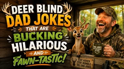 Deer Blind Dad Jokes That Are Bucking Hilarious and Fawn-tastic