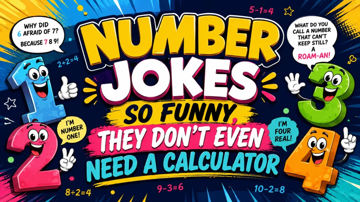 Number Jokes So Funny, They Don't Even Need a Calculator
