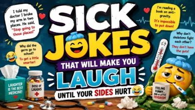 Sick Jokes That Will Make You Laugh Until Your Sides Hurt 🤣