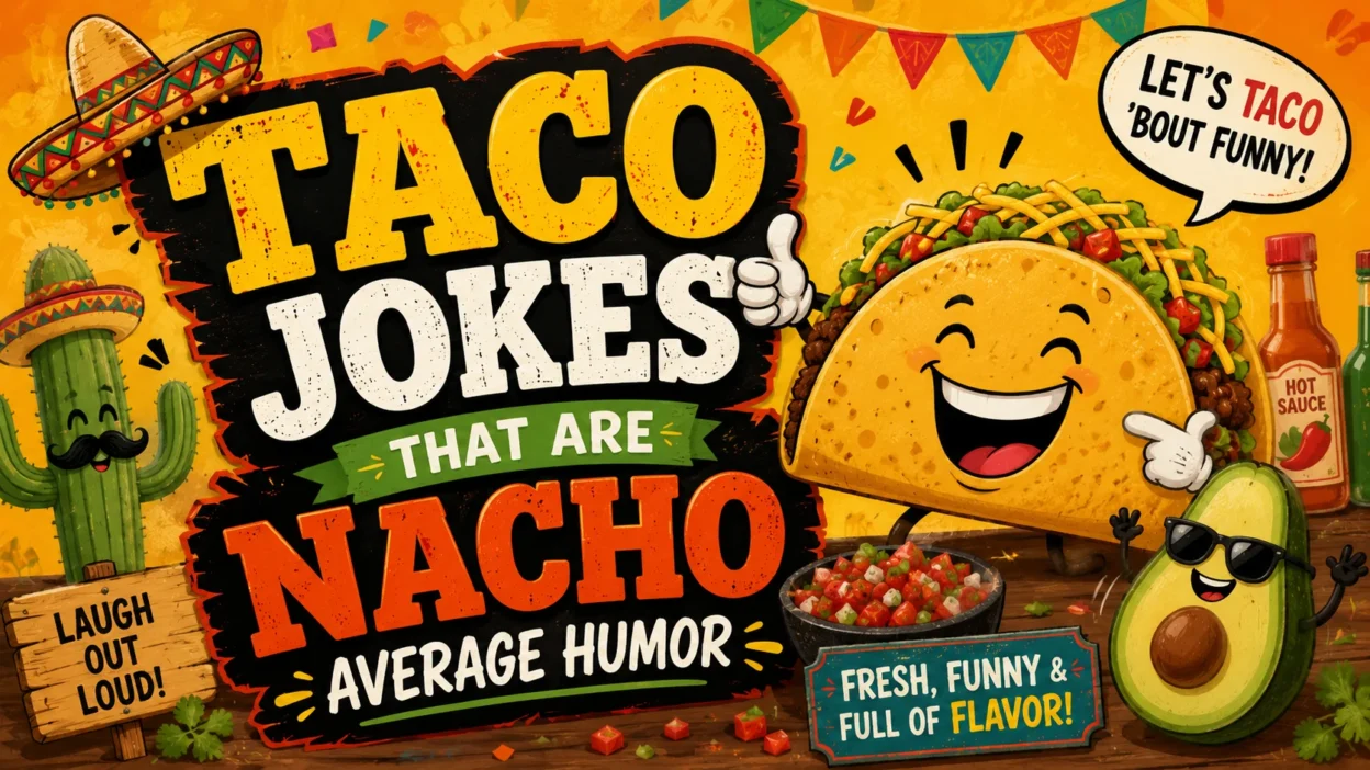 Taco Jokes That Are Nacho Average Humor
