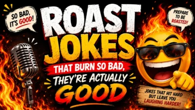 Roast Jokes That Burn So Bad, They're Actually Good