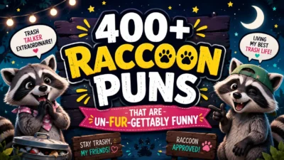 400+ Raccoon Puns That Are Un-fur-gettably Funny