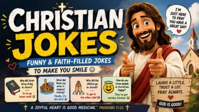 Christian Jokes Funny & Faith-Filled Jokes to Make You Smile