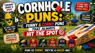 Cornhole Puns Funny & Corny Puns That Always Hit the Spot
