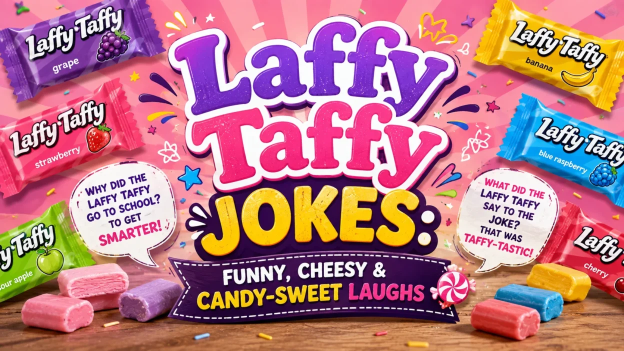 Laffy Taffy Jokes Funny, Cheesy & Candy-Sweet Laughs 🍬