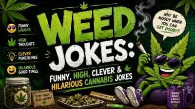 Weed Jokes Funny, High, Clever & Hilarious Cannabis Jokes 🌿
