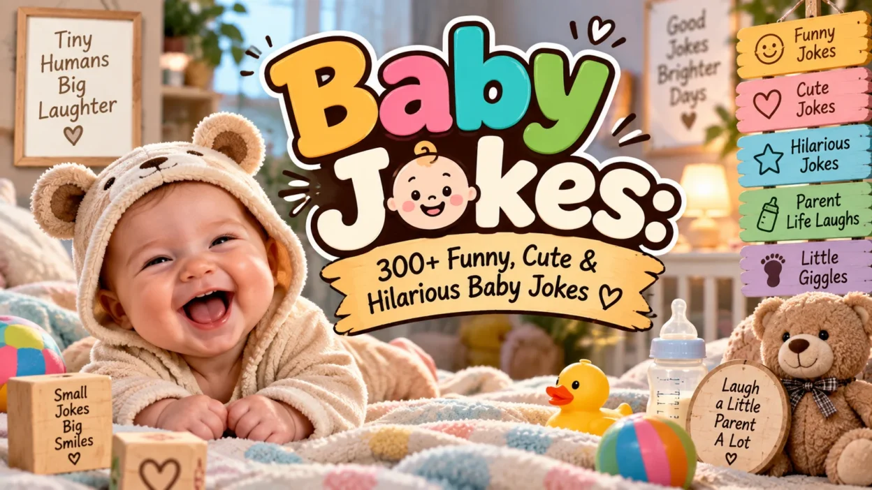 Baby Jokes 300+ Funny, Cute & Hilarious Baby Jokes 👶