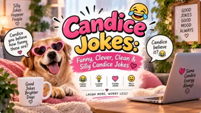 Candice Jokes Funny, Clever, Clean & Silly Candice Jokes 😂