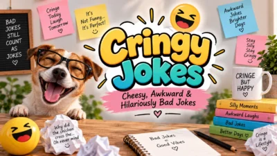 Cringy Jokes Cheesy, Awkward & Hilariously Bad Jokes