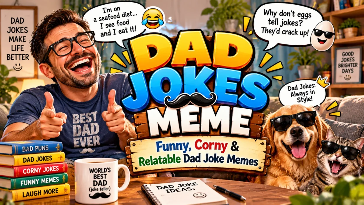 Dad Jokes Meme Funny, Corny & Relatable Dad Joke Memes