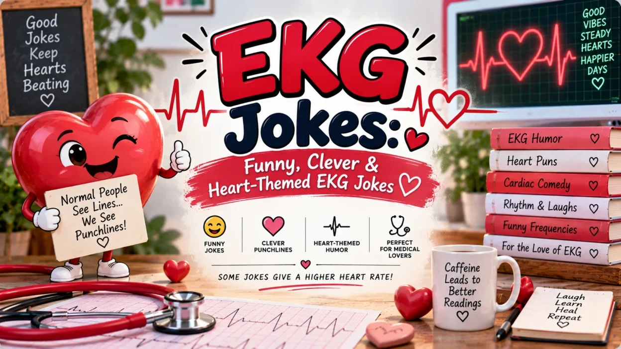 EKG Jokes Funny, Clever & Heart-Themed EKG Jokes ❤️