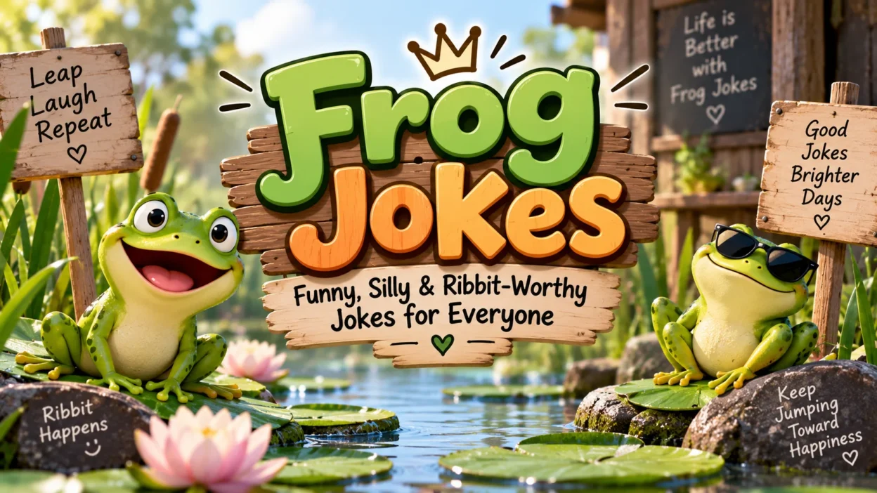 Frog Jokes Funny, Silly & Ribbit-Worthy Jokes for Everyone