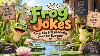 Frog Jokes Funny, Silly & Ribbit-Worthy Jokes for Everyone