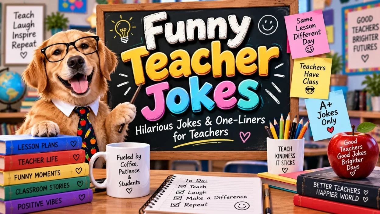 Funny Teacher Jokes Hilarious Jokes & One-Liners for Teachers