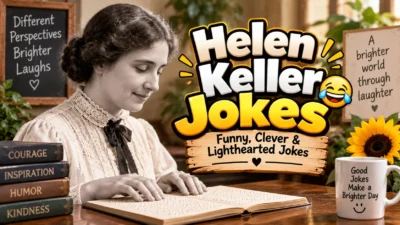 Helen Keller Jokes Funny, Clever & Lighthearted Jokes 😂