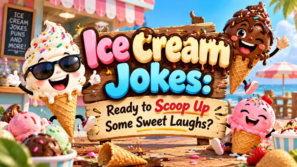 Ice Cream Jokes Ready to Scoop Up Some Sweet Laughs 🍦