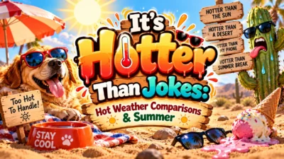 It’s Hotter Than Jokes: Hot Weather Comparisons & Summer