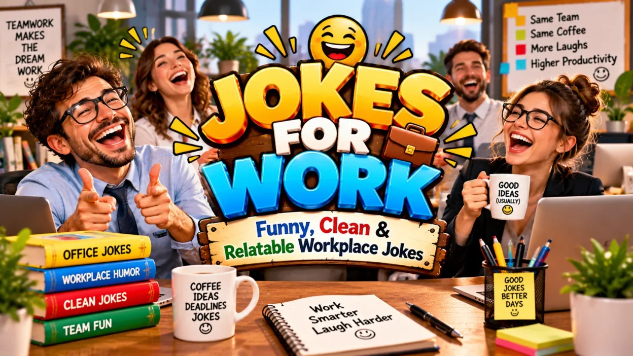 Jokes for Work Funny, Clean & Relatable Workplace Jokes