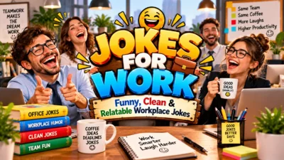 Jokes for Work Funny, Clean & Relatable Workplace Jokes