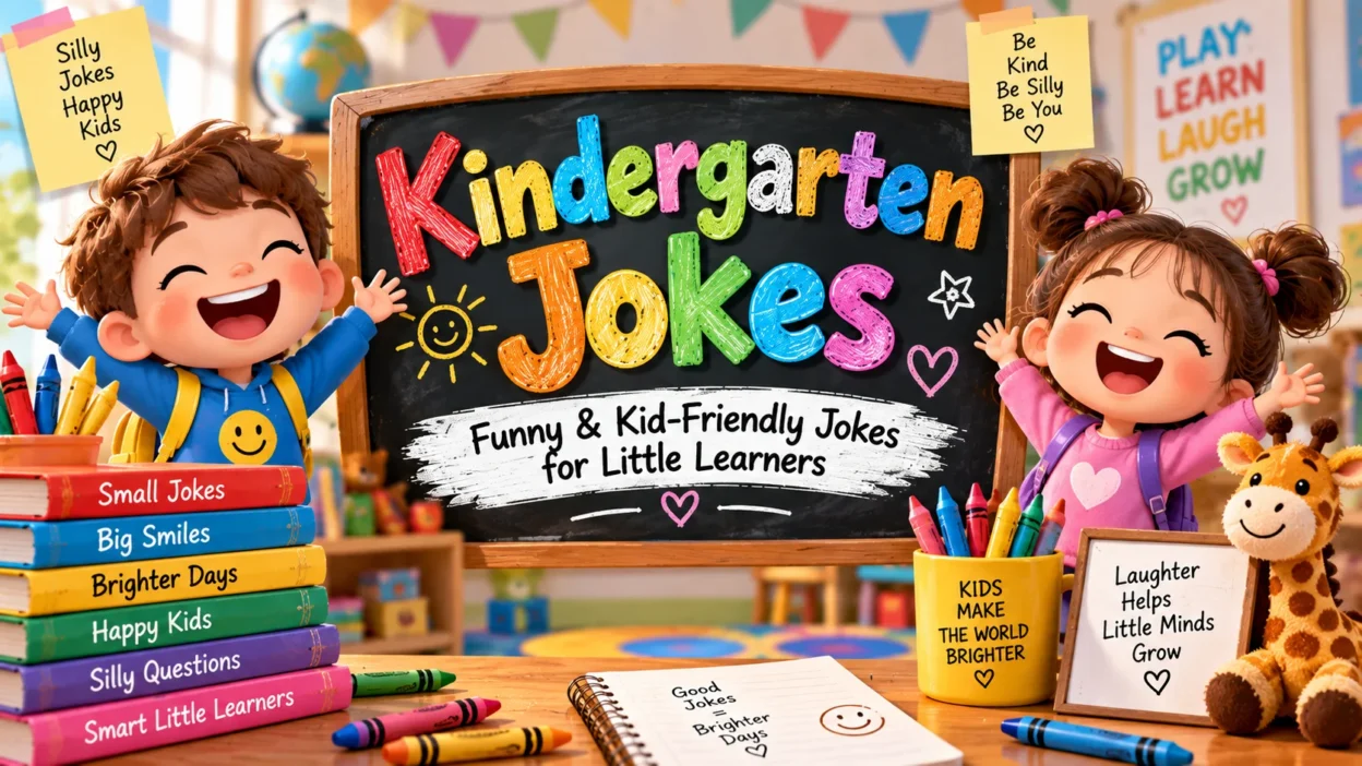 Kindergarten Jokes Funny & Kid-Friendly Jokes for Little Learners
