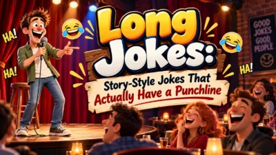 Long Jokes Story-Style Jokes That Actually Have a Punchline