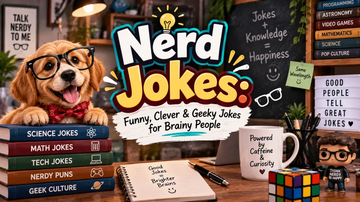 Nerd Jokes Funny, Clever & Geeky Jokes for Brainy People