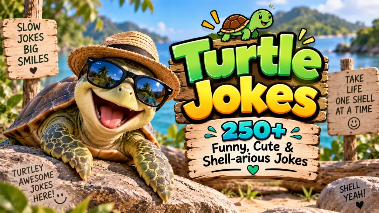 Turtle Jokes 250+ Funny, Cute & Shell-arious Jokes 🐢😂