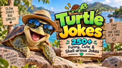 Turtle Jokes 250+ Funny, Cute & Shell-arious Jokes 🐢😂