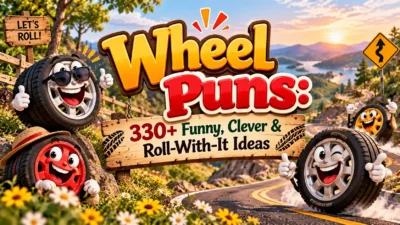 Wheel Puns 330+ Funny, Clever & Roll-With-It Ideas