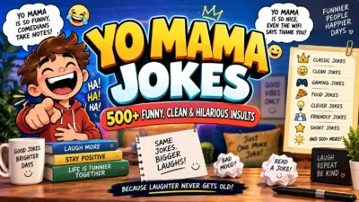 Yo Mama Jokes 500+ Funny, Clean & Hilarious Insults