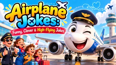 Airplane Jokes: Funny, Clever & High-Flying Jokes ✈️