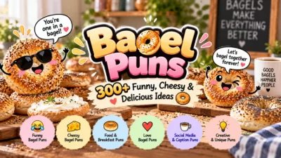 Bagel Puns_ Cheesy, Delicious Fun