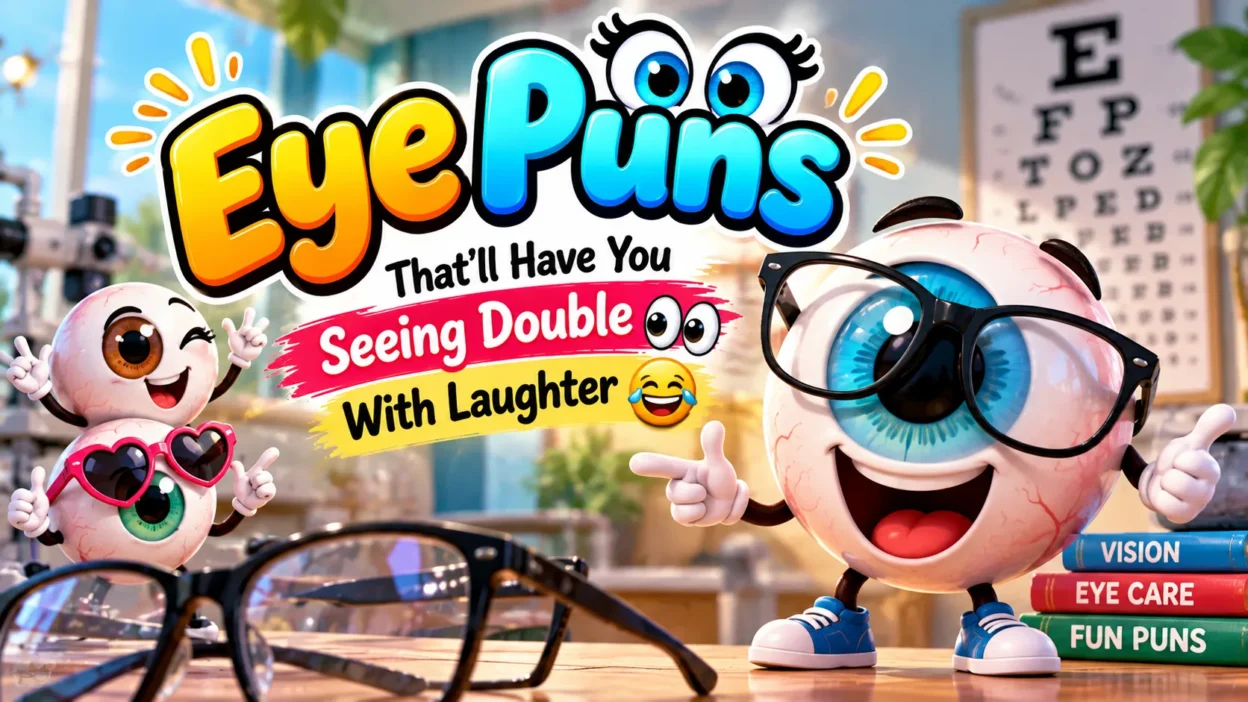 Eye Puns That’ll Have You Seeing Double With Laughter 👀😂
