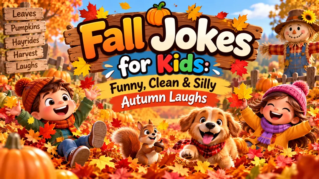 Fall Jokes for Kids: Funny, Clean & Silly Autumn Laughs