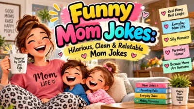 Funny Mom Jokes: Hilarious, Clean & Relatable Mom Jokes