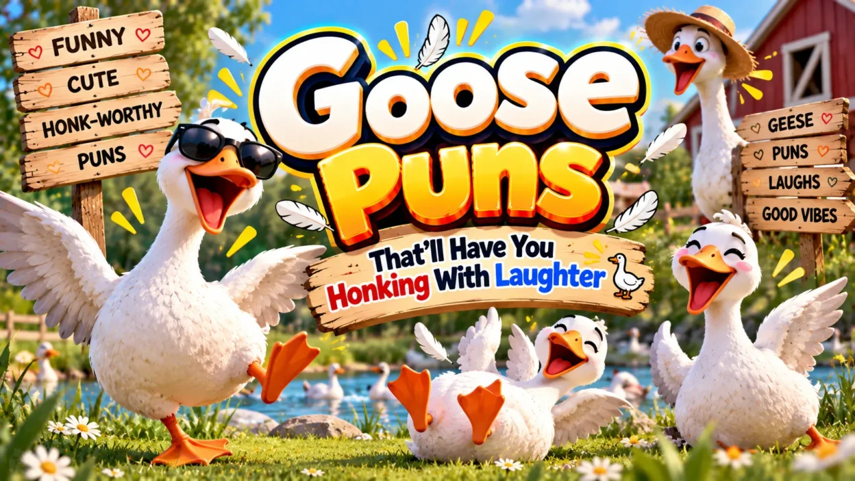 Goose Puns That’ll Have You Honking With Laughter